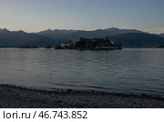 Остров Изола-Белла (Isola Bella ) на озере Маджоре ( Maggiore) , Борромейские острова, Пьемонт Стреза, Италия (2018 год). Стоковое фото, фотограф Дымов Игорь / Фотобанк Лори