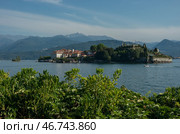 Остров Изола-Белла (Isola Bella ) на озере Маджоре ( Maggiore) , Борромейские острова, Пьемонт Стреза, Италия (2018 год). Стоковое фото, фотограф Дымов Игорь / Фотобанк Лори