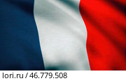 France Flag - looping, waving, A beautiful finish looping flag animation of France. Стоковая иллюстрация, иллюстратор David Kashakhi / Фотобанк Лори