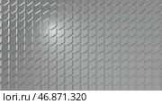 Abstract Metallic Background Random Motion, 3d Loopable Animation. Стоковая иллюстрация, иллюстратор David Kashakhi / Фотобанк Лори