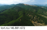 Stunning aerial view of spectacular jungles, Hawaii, beauty of nature concept. Стоковое фото, фотограф David Kashakhi / Фотобанк Лори