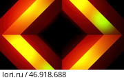 A bright orange tunnel in animation that moves inward. Стоковая иллюстрация, иллюстратор David Kashakhi / Фотобанк Лори