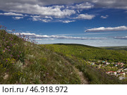 Красная Глинка Самара горнолыжка (2024 год). Стоковое фото, фотограф Ольга Дубровская / Фотобанк Лори