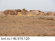 Ruins of ancient Ayaz-Kala Fortress (2022 год). Стоковое фото, фотограф Юлия Белоусова / Фотобанк Лори
