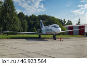 Як-40 трёхдвигательный турбореактивный пассажирский самолёт. АвиаПарк Орешково, Воротынск. (2024 год). Редакционное фото, фотограф Василий Мальцев / Фотобанк Лори