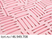 Ватные тампоны на цветном фоне. Стоковое фото, фотограф Pixel_shot / Фотобанк Лори
