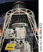 The interior and exhibits of the History of Cosmonautics. Стоковое фото, фотограф David Kashakhi / Фотобанк Лори