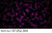 Abstract grainy texture creating effect of hilly terrain, seamless loop. Стоковая иллюстрация, иллюстратор David Kashakhi / Фотобанк Лори