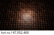 Textured 3d surface with checkerboard pattern. Стоковая иллюстрация, иллюстратор David Kashakhi / Фотобанк Лори