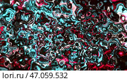Bright neon blots.Motion.Bright patterns of neon shades in 3d format move and fluctuate. Стоковая иллюстрация, иллюстратор David Kashakhi / Фотобанк Лори