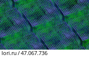 Abstract technological background with the visualization of artificial intelligence working process. Стоковое фото, фотограф David Kashakhi / Фотобанк Лори