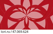 Flowers with petals rotating and creating optical illusion. Стоковая иллюстрация, иллюстратор David Kashakhi / Фотобанк Лори