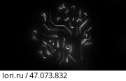 Visualization of in Machine Learning. Стоковая иллюстрация, иллюстратор David Kashakhi / Фотобанк Лори