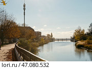 Краснодарский край,   Туапсинский район,      поселок городского типа,   Новоихайловский,    река Нечепсухо, горы. Стоковое фото, фотограф Александр Циликин / Фотобанк Лори