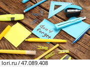 Не забудь. Стоковое фото, фотограф Pixel_shot / Фотобанк Лори