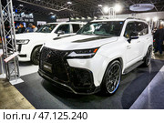 Lexus LX600. Редакционное фото, фотограф Art Konovalov / Фотобанк Лори