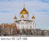 Храм Христа Спасителя. Стоковое фото, фотограф Константин Яковлев / Фотобанк Лори
