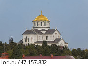 Свято-Владимирский собор в античном городище Херсонес (Севастополь, Крым) Стоковое фото, фотограф Snezka / Фотобанк Лори