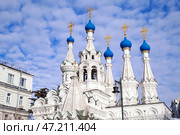 Церковь Рождества Пресвятой Богородицы в Путинках (2023 год). Стоковое фото, фотограф Соловьёв Максим Сергеевич / Фотобанк Лори