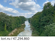 Река Псекупс, Горячий Ключ, Краснодарский край (2023 год). Стоковое фото, фотограф Мария Кылосова / Фотобанк Лори