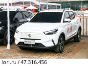 MG ZS EV. Редакционное фото, фотограф Art Konovalov / Фотобанк Лори