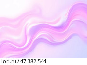 Абстрактные волны на розовом фоне. Стоковое AI-изображение, AI-художник Анна Рогалева / Фотобанк Лори