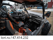 KRASNOYARSK, RUSSIA - December 21, 2024: Polaris RZR XP 1000. Редакционное фото, фотограф Плотников Дмитрий / Фотобанк Лори