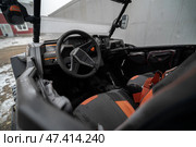 KRASNOYARSK, RUSSIA - December 21, 2024: Polaris RZR XP 1000. Редакционное фото, фотограф Плотников Дмитрий / Фотобанк Лори
