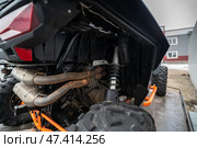 KRASNOYARSK, RUSSIA - December 21, 2024: Polaris RZR XP 1000. Редакционное фото, фотограф Плотников Дмитрий / Фотобанк Лори
