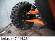 KRASNOYARSK, RUSSIA - December 21, 2024: Polaris RZR XP 1000. Редакционное фото, фотограф Плотников Дмитрий / Фотобанк Лори