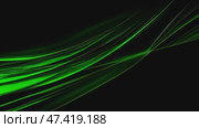 Dark background, laser beams of green light on a black background. Стоковое AI-видео, аниматор Ирина Ручушкина / Фотобанк Лори