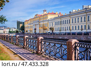 Юсуповский дворец, река Мойка, Санкт-Петербург. Стоковое фото, фотограф Baturina Yuliya / Фотобанк Лори
