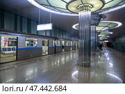 Нижний Новгород, станция метро "Стрелка" (2023 год). Редакционное фото, фотограф Юлия Бабкина / Фотобанк Лори