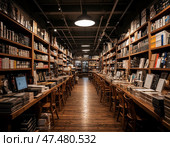 Ретро магазин. Стоковое AI-изображение, AI-художник Игорь  Ларионов / Фотобанк Лори