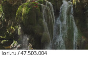 Bigar waterfall in Romania. Стоковое видео, видеограф Михаил Коханчиков / Фотобанк Лори