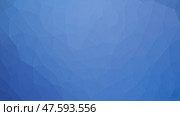 Abstract lowpoly geometric design in blue gradient. Стоковое AI-изображение, AI-художник Андрей Бакусов / Фотобанк Лори