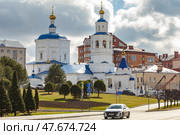 Храм святой мученицы Параскевы Пятницы (Пятницкая церковь). Казань. Республика Татарстан. Россия (2025 год) Редакционное фото, фотограф Юлия Кутыгина / Фотобанк Лори