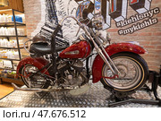 Harley Davidson motorcycle (2017 год). Редакционное фото, фотограф Александр Подшивалов / Фотобанк Лори