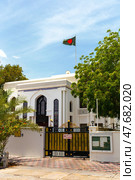 Building of Embassy of Republic of Bangladesh in the city of Muscat. Sultanate of Oman. Стоковое фото, фотограф Евгений Ткачёв / Фотобанк Лори