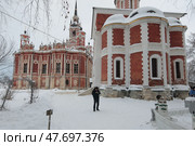 Можайск Ново-Никольский собор зимой (2019 год). Редакционное фото, фотограф Дмитрий Неумоин / Фотобанк Лори