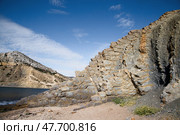 Море горы крым судак (2021 год). Стоковое фото, фотограф Ольга Дубровская / Фотобанк Лори