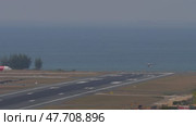 Thai Naval Aviation aircraft landing (2023 год). Редакционное видео, видеограф Игорь Жоров / Фотобанк Лори