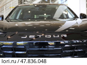 Автомобиль JETOUR DASHING в автосалоне Авторусь. Московская область, Подольск, пр-т Юных Ленинцев, дом 1И. Редакционное фото, фотограф Яна Королёва / Фотобанк Лори