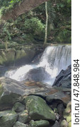 Waterfall Buddha's Magic Garden video (2023 год). Стоковое видео, видеограф Ирина Гильмуллина / Фотобанк Лори