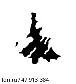 island whitsunday glyph icon vector illustration. Стоковая иллюстрация, иллюстратор Vectorwin / Фотобанк Лори
