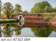 View of fortress citadel of Pillau in Baltiysk. Russia (2021 год). Редакционное фото, фотограф Elena Odareeva / Фотобанк Лори