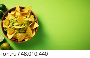 salsa snack mexican food chips ai generated. Стоковое AI-изображение, AI-художник Vectorwin / Фотобанк Лори