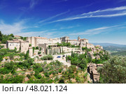 panorama of Gordes. Стоковое фото, фотограф Anastasy Yarmolovich / Фотобанк Лори