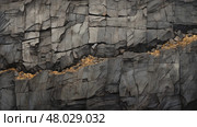 volcanic basalt plateau landscape ai generated. Стоковое AI-изображение, AI-художник Vectorwin / Фотобанк Лори