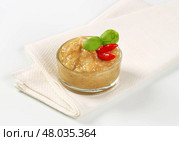 Eggplant (aubergine) dipping sauce or spread. Стоковое фото, фотограф Alena Dvorakova / PantherMedia / Фотобанк Лори
